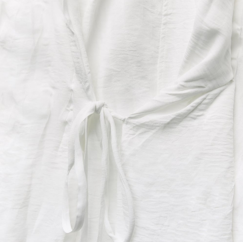 ZARA Tied Wrinkle kimono - Picture 5 of 5